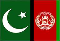 پرچمهای افغانستان و پاکستان